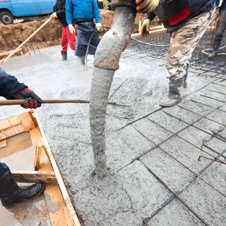 Concreto de estampado, piso de concreto