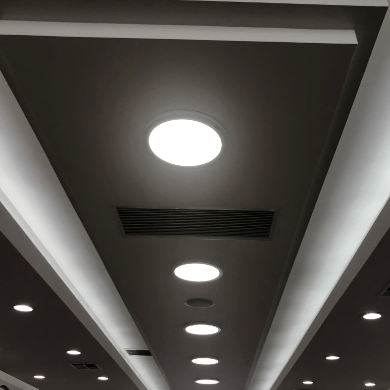 Techos decorativos, Luz Indirecta